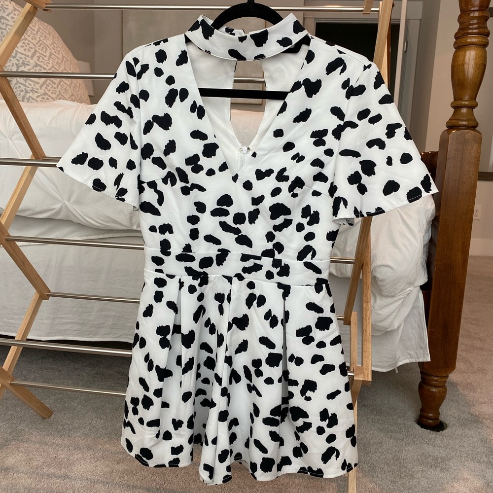 B&W Romper